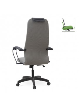 Καρέκλα γραφείου Darkness Megapap με διπλό ύφασμα Mesh χρώμα γκρι 66,5x70x123/133εκ. 0204100