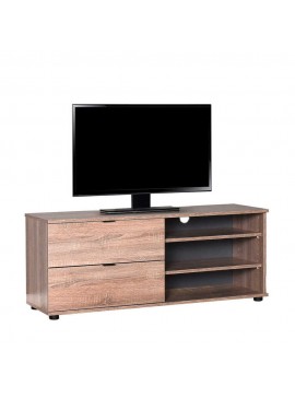 Έπιπλο τηλεόρασης Flat Line Plus Megapap σε χρώμα latte 120x35x48εκ. GP009-0134