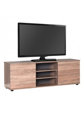 Έπιπλο τηλεόρασης Flat Line Max Megapap σε χρώμα latte 140x35x48εκ. GP009-0137