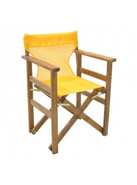 Διάτρητο πανί επαγγελματικό για πολυθρόνα σκηνοθέτη χρώματος κροκί Megapap