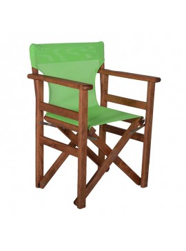 Διάτρητο πανί επαγγελματικό για πολυθρόνα σκηνοθέτη χρώματος λαχανί Megapap