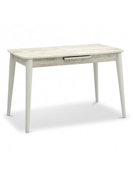 Τραπέζι Gordon Megapap επεκτεινόμενο Mdf χρώμα antique λευκό 120+30x68x77εκ. GP016-0090