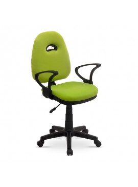 Καρέκλα γραφείου εργασίας Dorsey Megapap υφασμάτινη χρώμα πράσινο 53x52x91-102εκ. 0117547 GP019-0007