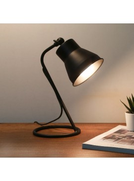 Φωτιστικό γραφείου Collins Megapap μεταλλικό χρώμα μαύρο 30x30x35εκ.