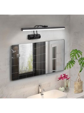Απλίκα καθρέπτη μπάνιου LED Laura Megapap μεταλλική μαύρο 60εκ. 0227106 arte-0227106