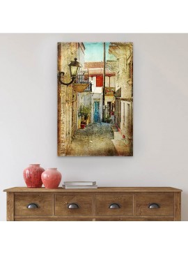 Πίνακας σε καμβά "Neighborhood" Megapap ψηφιακής εκτύπωσης 40x60x3εκ.