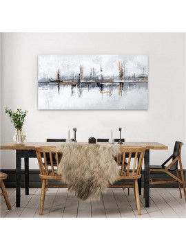 Πίνακας σε καμβά "Port" Megapap ψηφιακής εκτύπωσης 80x40x3εκ. 0127986 arte-0127986