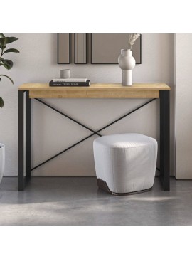 Κονσόλα Archie Megapap χρώμα sapphire oak 110x35x75εκ.