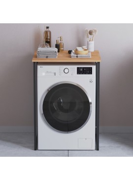 Έπιπλο πλυντηρίου Doyle Megapap χρώμα pine oak 67x60x92,8εκ.