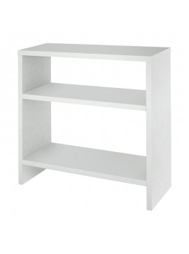 Τραπεζάκι βοηθητικό Silvanus Megapap χρώμα λευκό 51x17,5x49εκ.