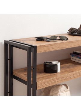 Κονσόλα Atlas Megapap χρώμα atlantic pine 140x35x80εκ.