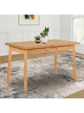 Τραπέζι Jemmy Megapap επεκτεινόμενο χρώμα atlantic pine 120/153x75x77εκ.