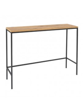 Κονσόλα Canva Megapap χρώμα atlantic pine 100x30x80εκ.