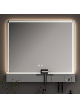 Καθρέφτης GREYS 80cm χρ. LIGHT GREY κωδ. 3MGRE080LGR