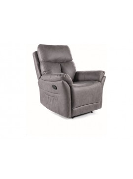 FOTEL ROZKŁADANY HADES SZARY TAP.207 DIOMMI-80-3281