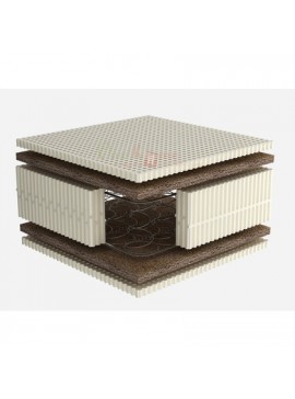 Dunlopillo  Στρώμα Ύπνου Διπλό Ορθοπεδικό Dunlopillo Casual Richmond 170x190x22 cm (Πλάτος 161-170 cm) BEST-richmond-123201