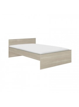 Epiplo World  Indiana Κρεβάτι Διπλό 145x194εκ. ( Για Στρώμα 140x190εκ. ) Με Ανατομικό Πλαίσιο Ανοιχτό Δρυς BEST-51203273