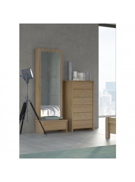 Savvidis Furniture  Μπουντουάρ Με 6 Συρτάρια Λάττε BEST-30347