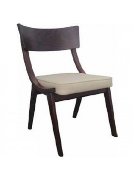 Bliumi  Καρέκλα Τραπεζαρίας Οξιά BLIUMI Ashley 1035 45x46x86 Walnut BEST-481597551