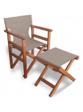 Bliumi  Πολυθρόνα με Σκαμπώ Οξιά 86x60x51 Bliumi 5168G/ 5176G Σπαγγί BEST-212341910