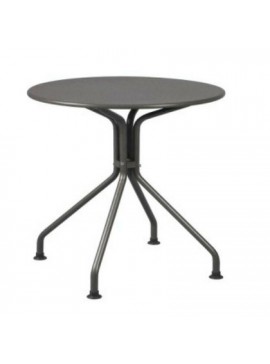 Bliumi  Τραπέζι Εξωτερικού Χώρου Μεταλλικό BLIUMI Orchid 5409G Ανθρακί 60x60x75εκ. BEST-1452198-61