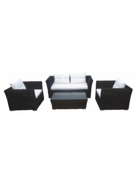 Bliumi  Πολυθρόνα Bliumi Carla Αλουμίνιο Wicker 105x085x067 BEST-410628790