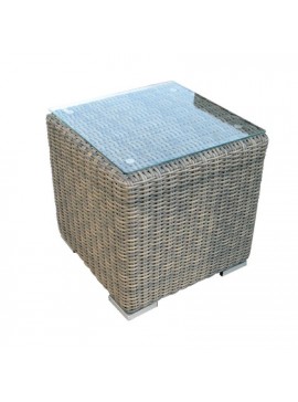 Bliumi  Τραπέζι Βοηθητικό Wicker 045x045x045 Bliumi 5074 G Aletta BEST-967837