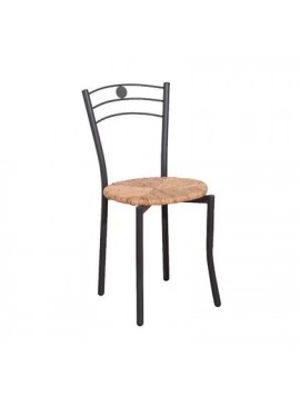 KS Strom  Καρέκλα Καφενείου Kouppas Αρετή Με Ψάθα 45x45x80cm BEST-803131
