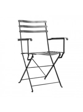 KS Strom  Καρέκλα Κήπου Kouppas Ζάππειο Με Μπράτσο 45x45x80cm BEST-803130