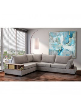 Sofa Agora  Γωνιακός Καναπές Αντίπαρος Sofa Agora 280x200x95cm (Ξύλο-Ύφασμα) Με Επιλογή Υφάσματος BEST-500-700140
