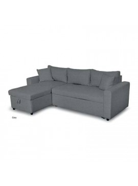 Bliumi  Γωνιακός Καναπές με Κρεβάτι Bliumi 225x148 Ellie Grey BEST-10111