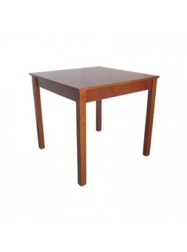 Bliumi  Τραπέζι Ξύλο Οξιάς BLIUMI Pnelope 1030 IN ​80x80x75 χρώμα Light Walnut BEST-6514813974