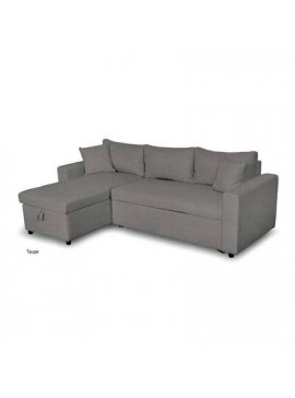 Bliumi  Γωνιακός Καναπές με Κρεβάτι Bliumi 225x148 Ellie Taupe BEST-10114