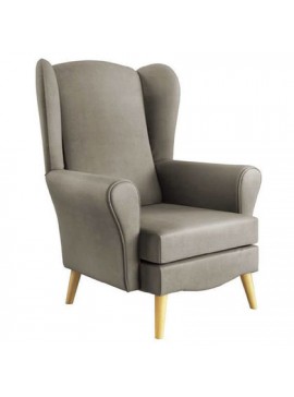 Bliumi  Πολυθρόνα - Μπερζέρα 80x75x120 Bliumi JAYDEN 1061 IN Taupe BEST-21489784