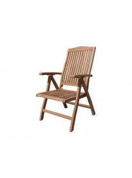Bliumi  Πολυθρόνα Κήπου Πτυσσόμενη Teak Bliumi 5036G BEST-21234164