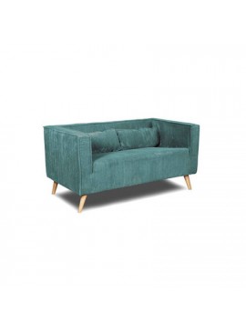 Bliumi  Διθέσιος καναπές 123x70x68 Bliumi VANESSA 1072 IN Petrol BEST-2148978411