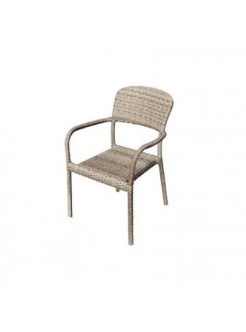 Bliumi  Πολυθρόνα Κήπου Wicker 57x60x80cm Bliumi Lily 5184G BEST-21234132