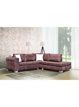 Sofa Agora  Γωνιακός Καναπές Caramel Sofa Agora 230x240x90cm (Ξύλο-Ύφασμα) Με Επιλογή Υφάσματος BEST-500-700138