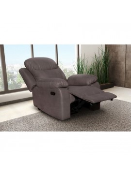 Epiplo World  Chicago Πολυθρονα Relax 97x90x100 MS01 Ύφασμα Elephant BEST-157589
