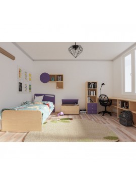 ALFA SET  Σετ Παιδικού - Εφηβικού Δωματίου 5τμχ. Alfa Set Cookie BEST-1412504