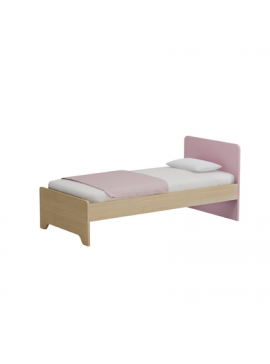 ALFA SET  Παιδικό Ημίδιπλο Κρεβάτι Alfaset Econd 110x190 Λιλά BEST-123458624