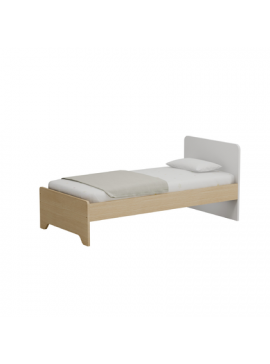ALFA SET  Παιδικό Μονό Κρεβάτι Alfaset Econd 90x190 Λευκό BEST-12345856