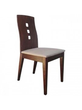 Bliumi  Καρέκλα Τραπεζαρίας Οξιά BLIUMI Emma 1018 90x48x45 Walnut BEST-481597545