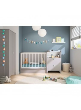 Epiplo World  Πολυμορφικό βρεφικό κρεβάτι Guimauve 60x120εκ. BEST-1522590