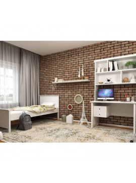 ALFA SET  Σετ Παιδικού Δωματίου Alfaset Life Λευκή Λάκα 3 τμχ BEST-10302553