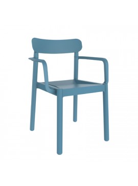 Resol  Πολυθρόνα Polypropylene Elba 56x53x80(46)cm BEST-13635