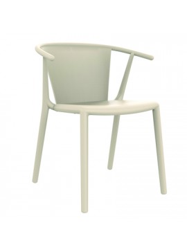 Resol  Καρέκλα Polypropylene Steely BEST-13603