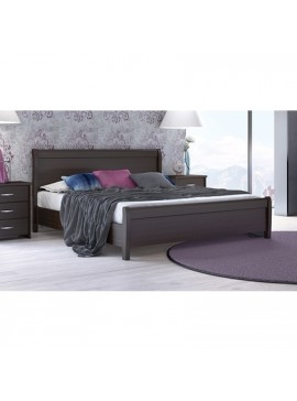 Savvidis Furniture  Κρεβάτι Ξύλινο Διπλό για στρώμα 150 x 200 Roll technic Ν26 Βέγκε BEST-30196