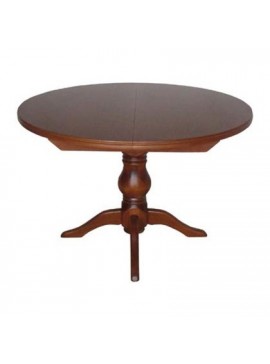 Bliumi  Τραπέζι Ξύλο Οξιάς Επεκτεινόμενο BLIUMI Natalie 1027 IN ​100(+30)x75 χρώμα Light Walnut BEST-651481397