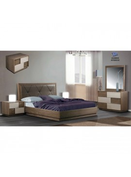Gerofokas  Σετ Κρεβατοκάμαρα Gerofokas ΝΙΚΑΙΑ 160 x 200 5τμχ BEST-301882